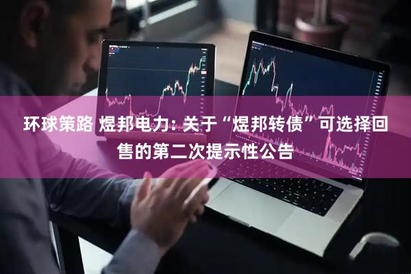 环球策路 煜邦电力: 关于“煜邦转债”可选择回售的第二次提示性公告